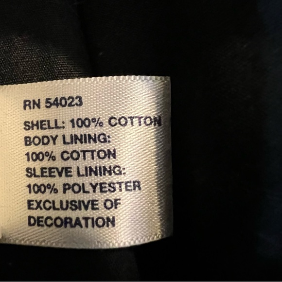 GAP Women's Black & Gray Double Breasted Casual Warm Feminine Peacoat Size L - Picture 11 of 12